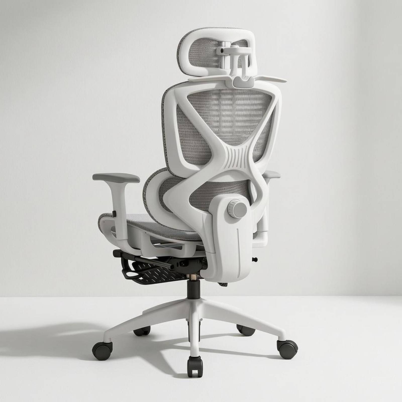 Office Furniture Ergonomic - Ergonomiczne krzesło biurowe z siatkowym oparciem,
