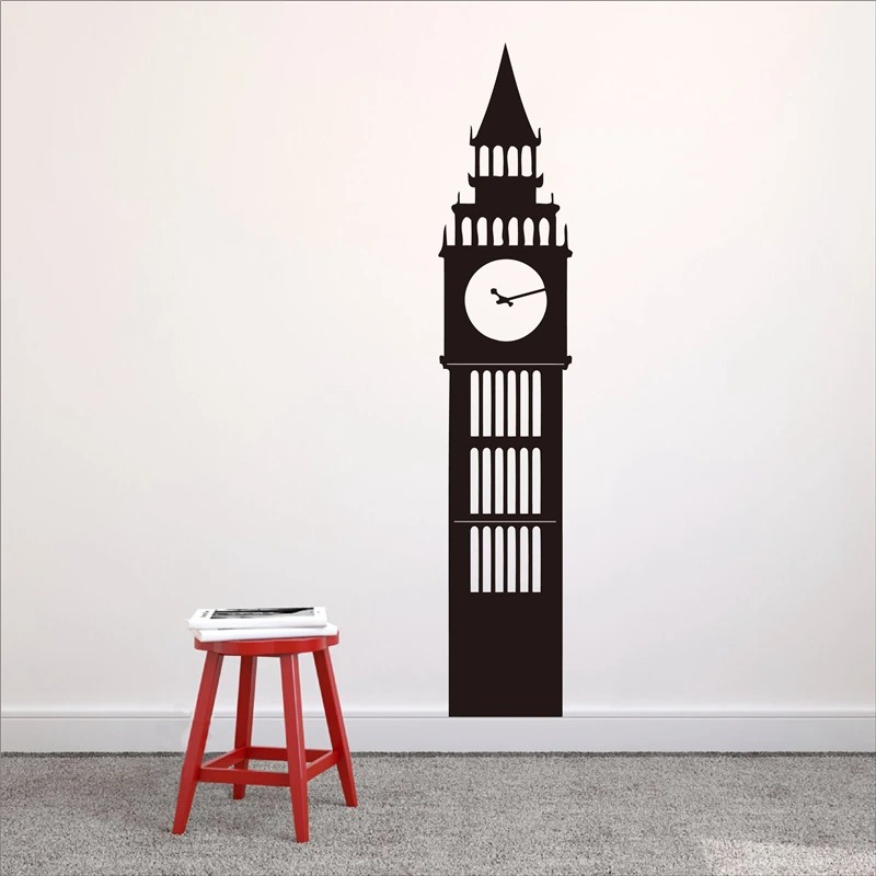 Office Furniture London - Naklejka ścienna z motywem zegara Big