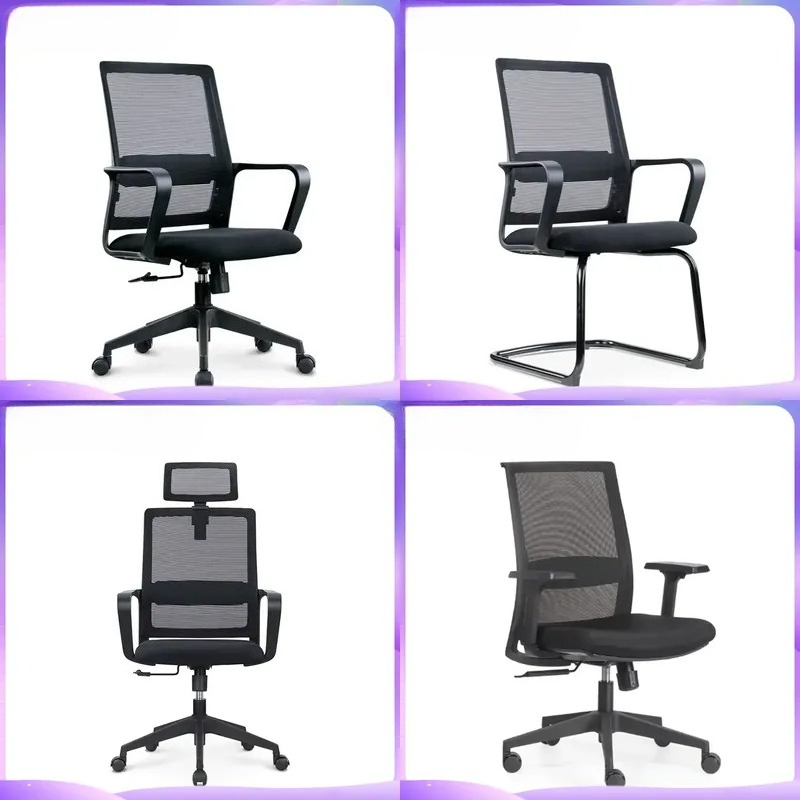 Task Chair Mid Back - Ergonomiczne krzesło biurowe z siatkowym oparciem,