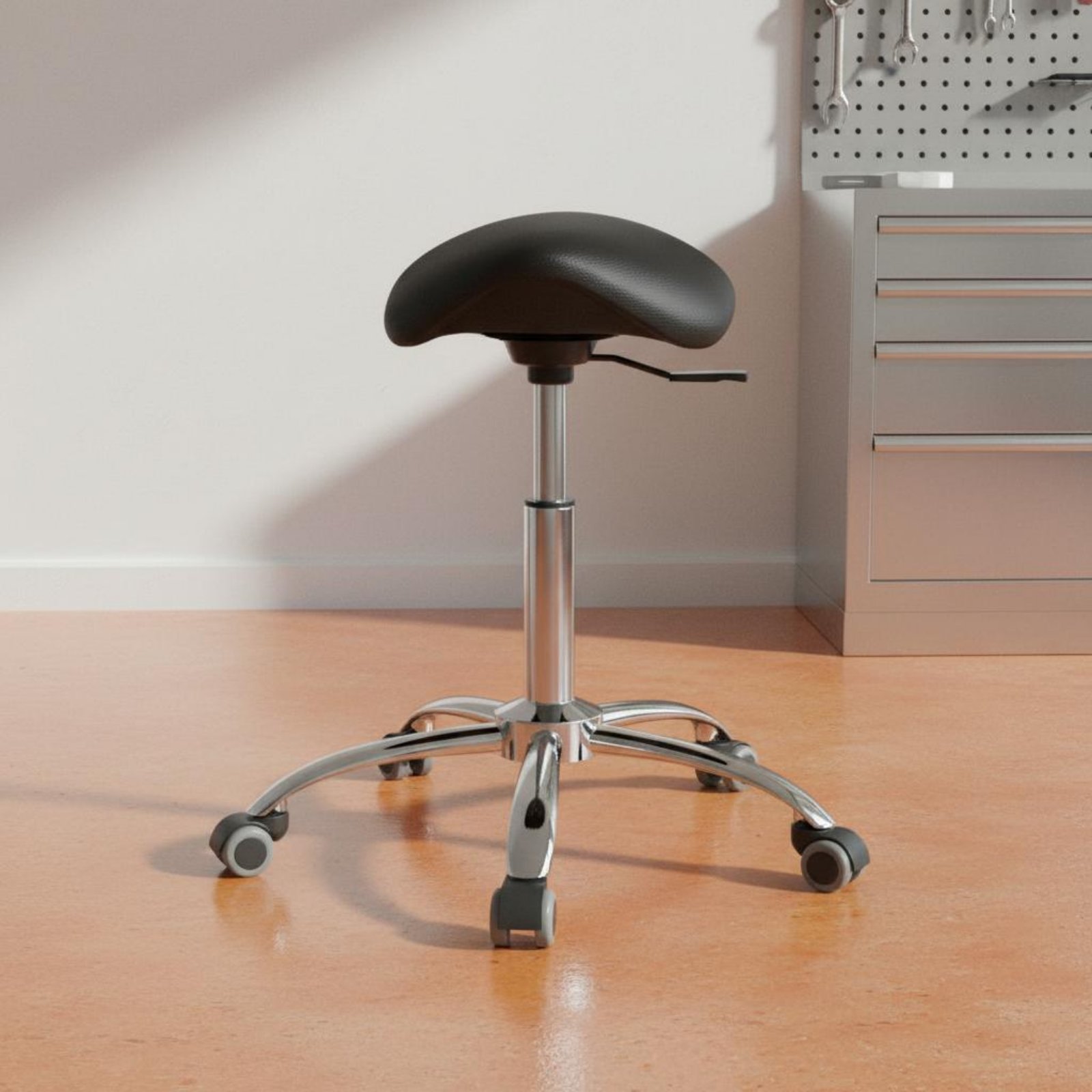 Office Furniture Ergonomic - Obrotowy stołek siodłowy, wytrzymały, ergonomiczny, z