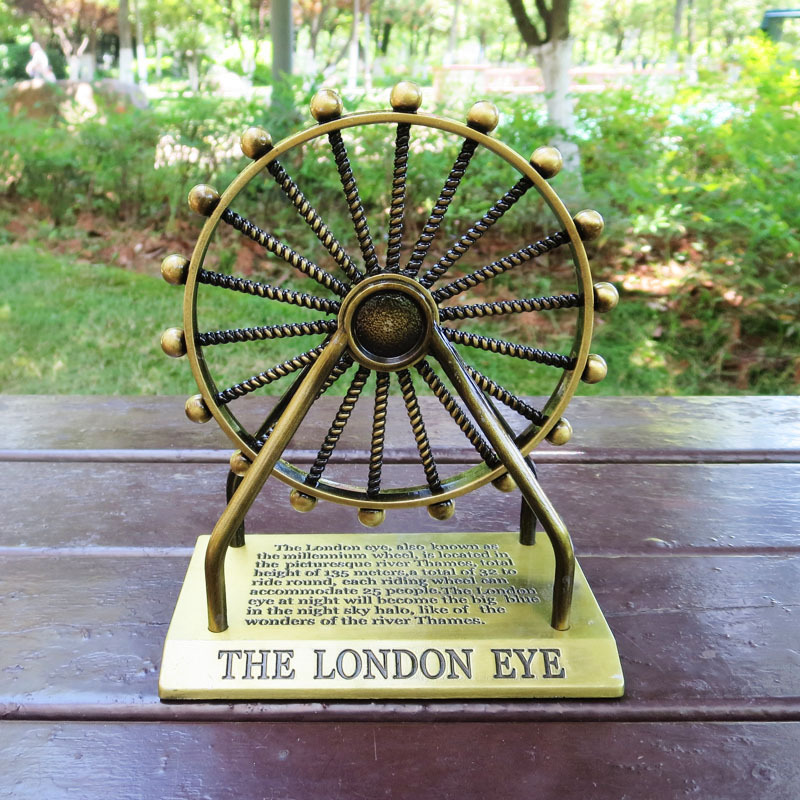 Office Furniture London - Retro metalowy model diabelskiego mola London
