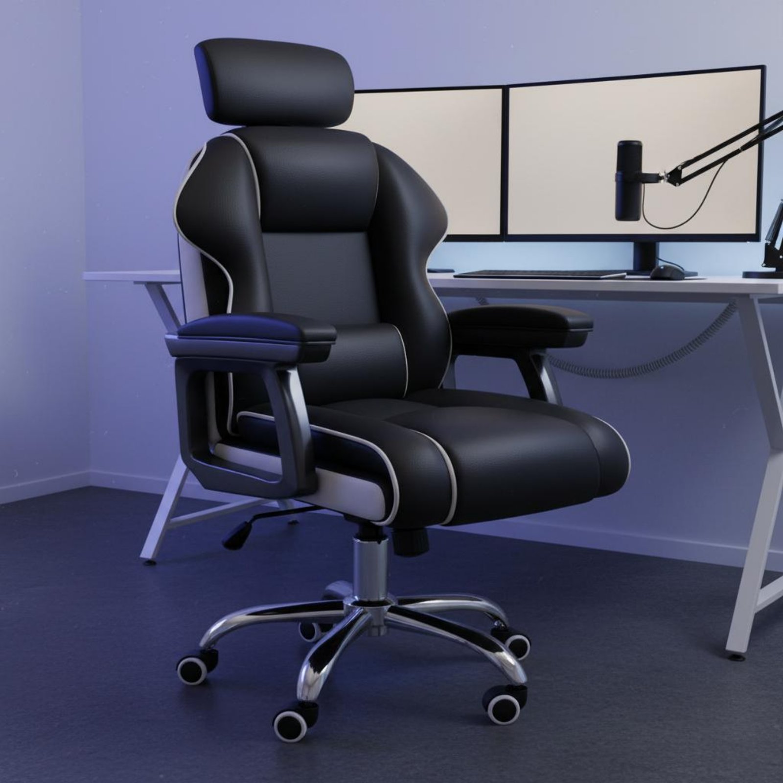 Office Furniture Ergonomic - Ergonomiczne krzesło gamingowe z regulacją wysokości,