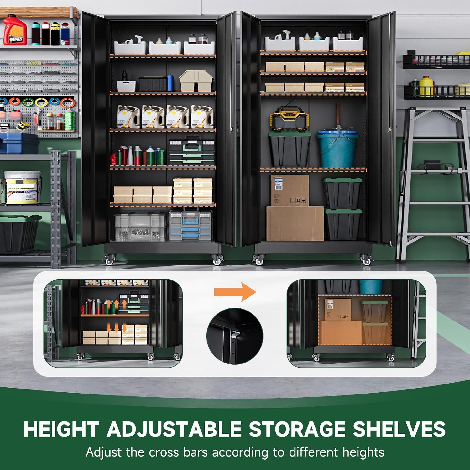 Mobilna metalowa szafka narzęd – Office Storage Cabinet recenzja i cena
