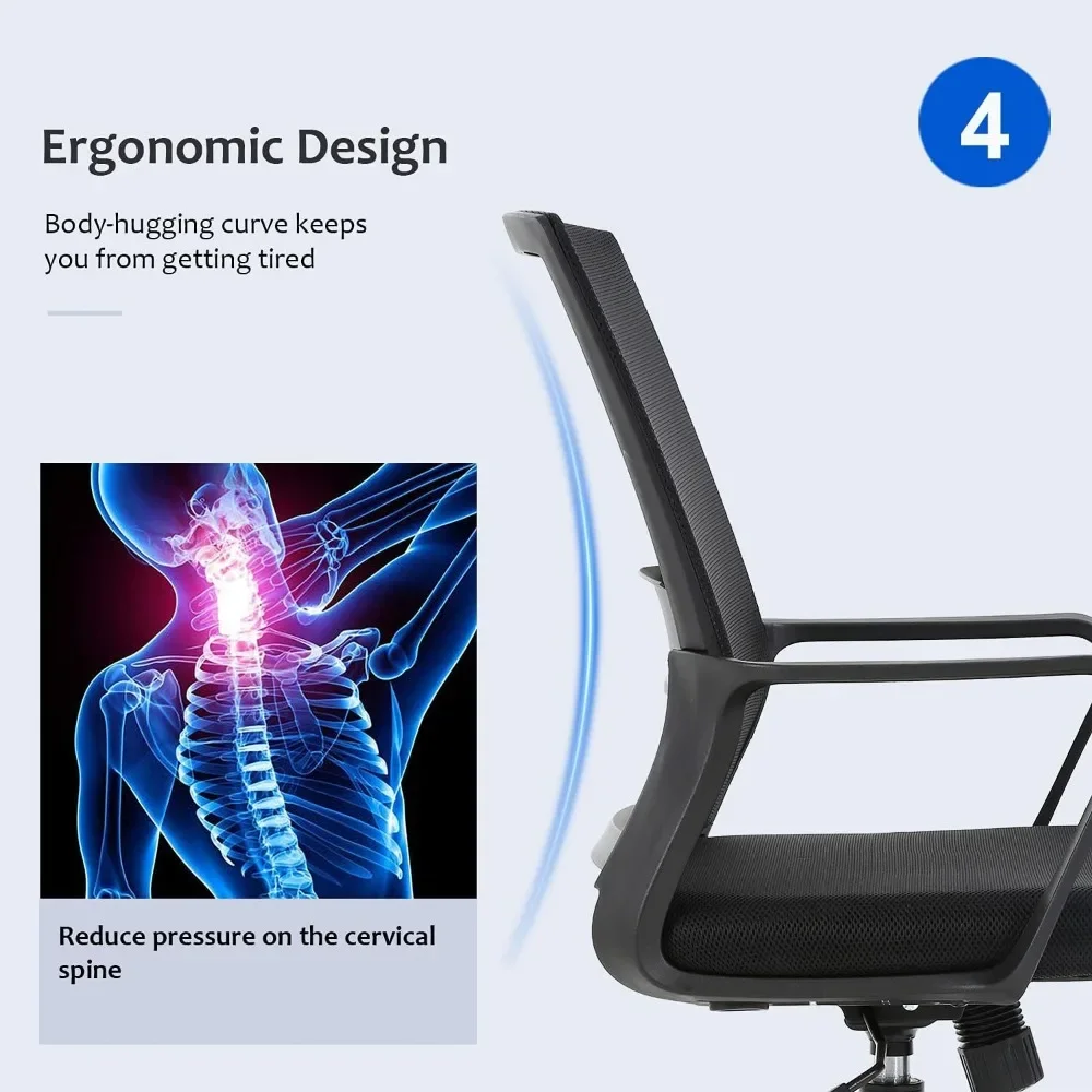 Ergonomiczne krzesło biurowe,  – Task Chair Mid Back recenzja i cena