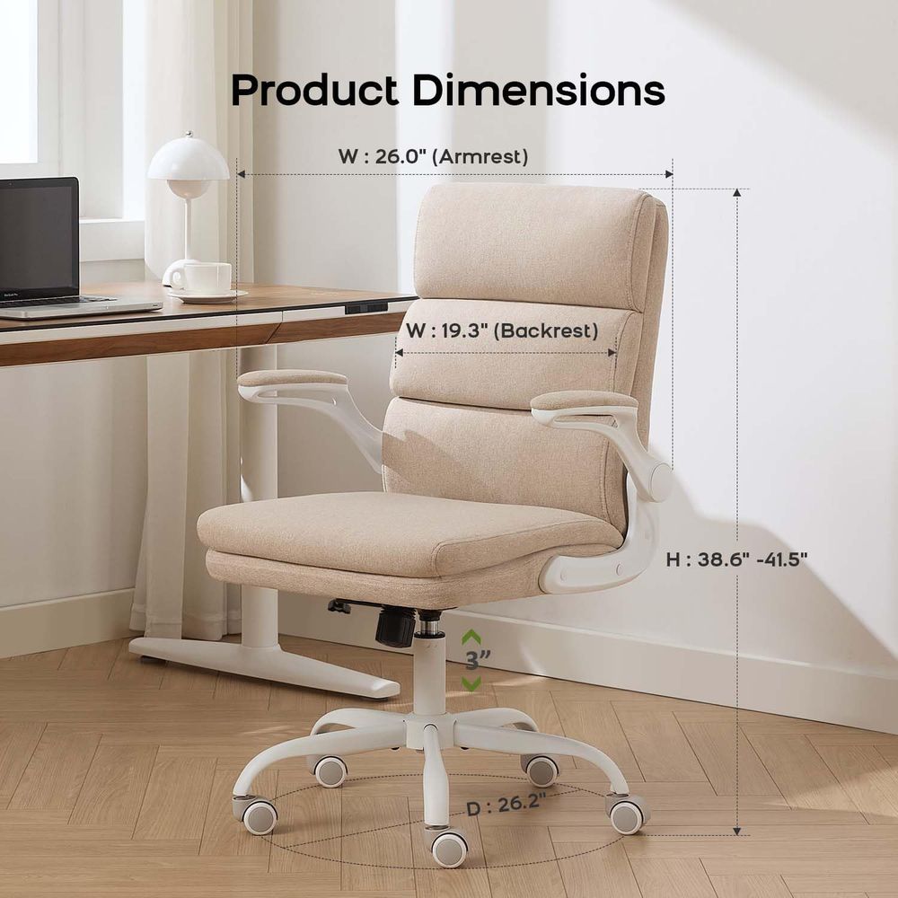 Małe krzesło biurkowe, wygodne – Office Furniture Zone recenzja i cena