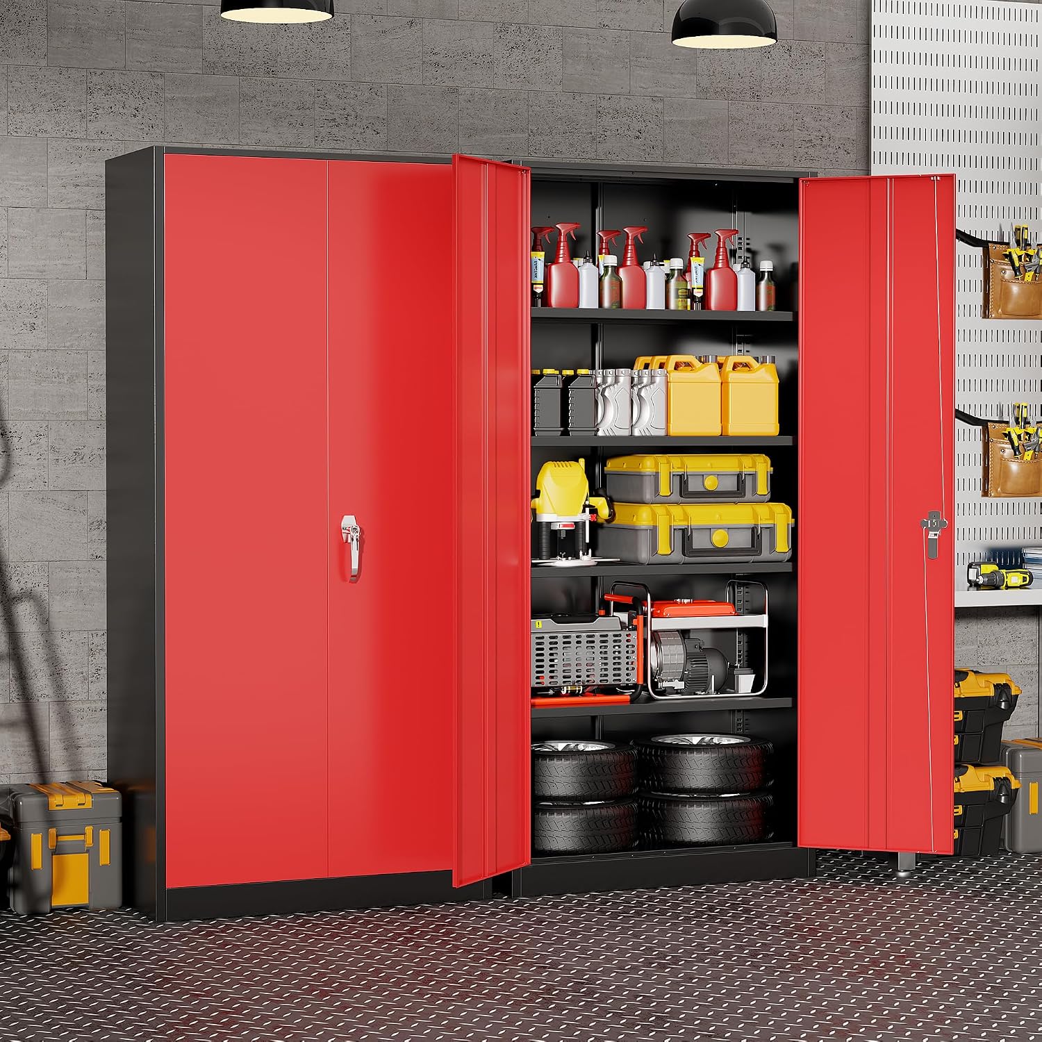 Wytrzymała metalowa szafka do  – Office Storage Cabinet recenzja i cena