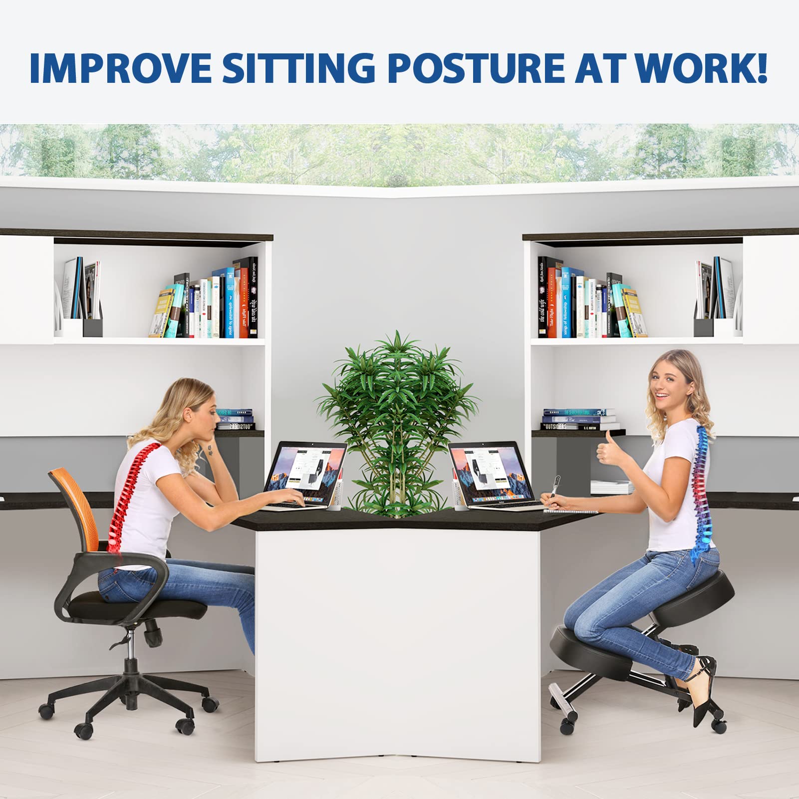 Ergonomiczne krzesło do klęcze – Office Furniture Ergonomic recenzja i cena