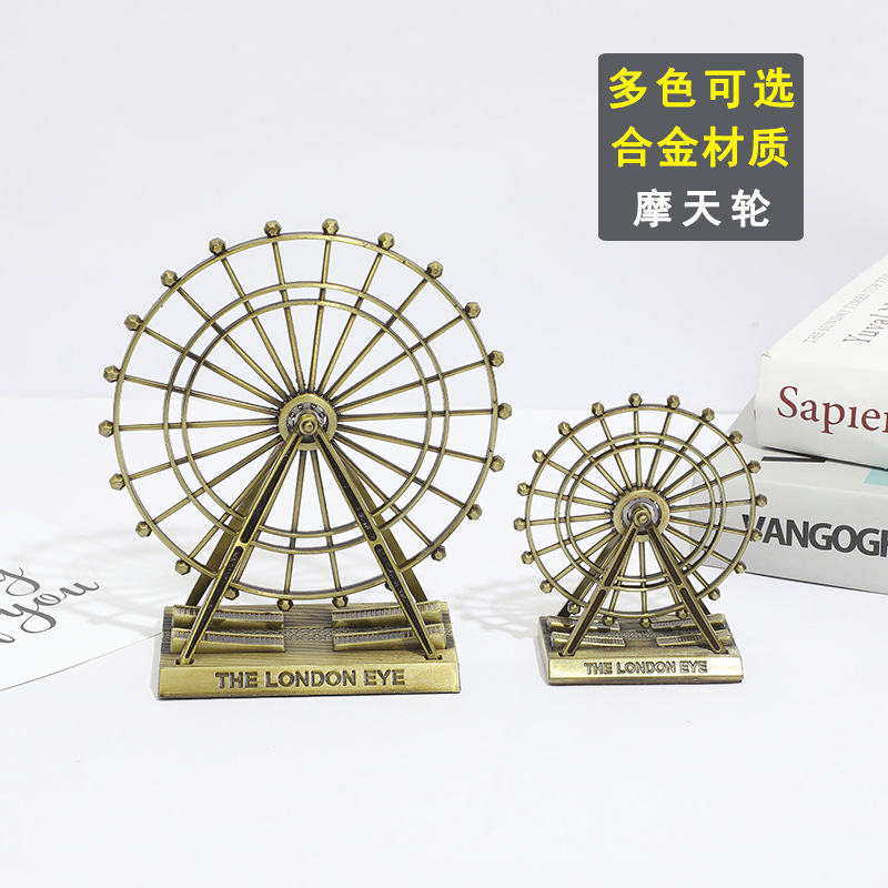Retro figurka London Eye z met – Office Furniture London recenzja i cena