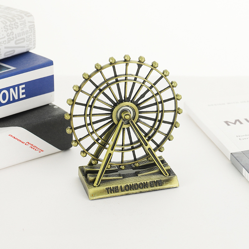 Retro figurka London Eye z met – Office Furniture London recenzja i cena