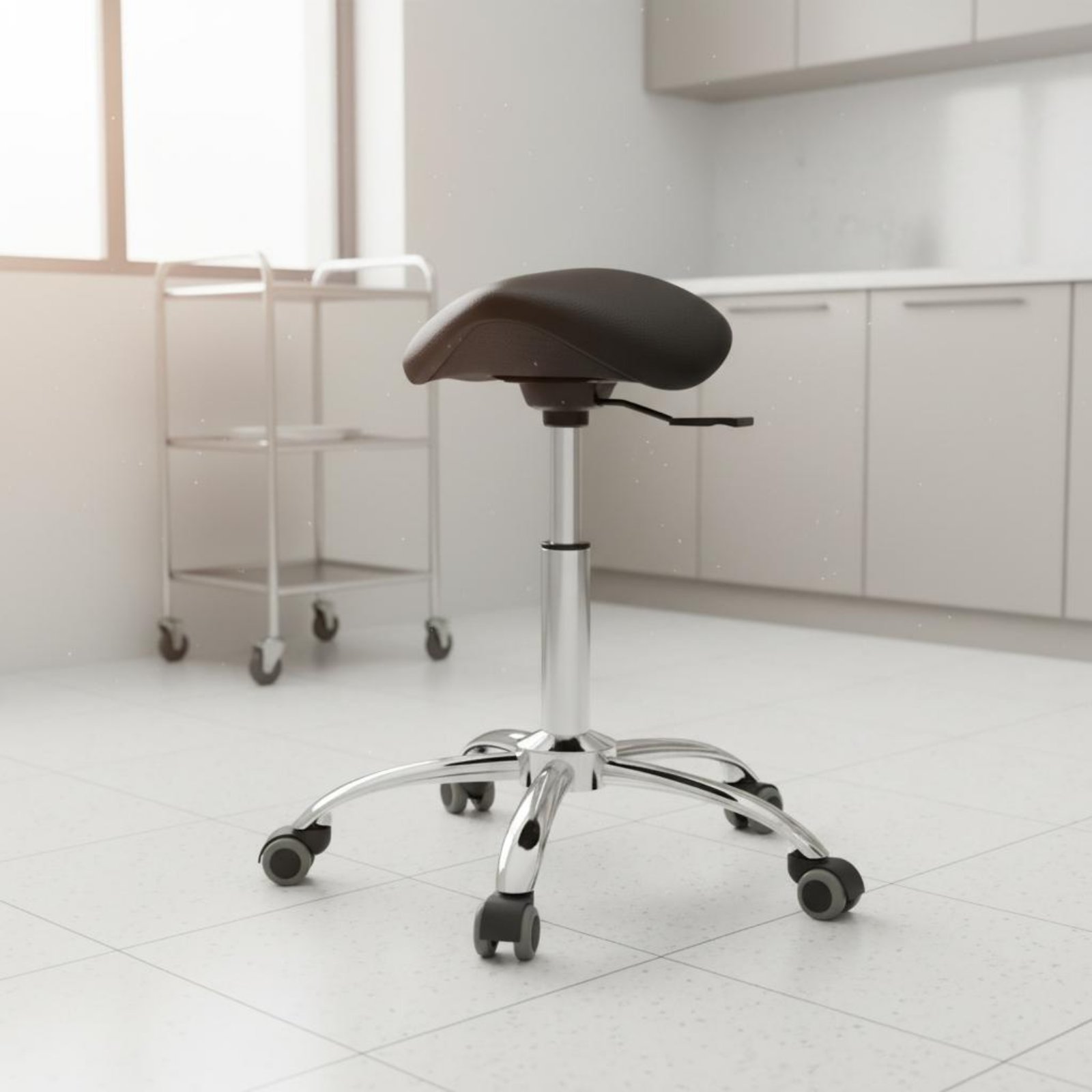 Obrotowy stołek siodłowy, wytr – Office Furniture Ergonomic recenzja i cena