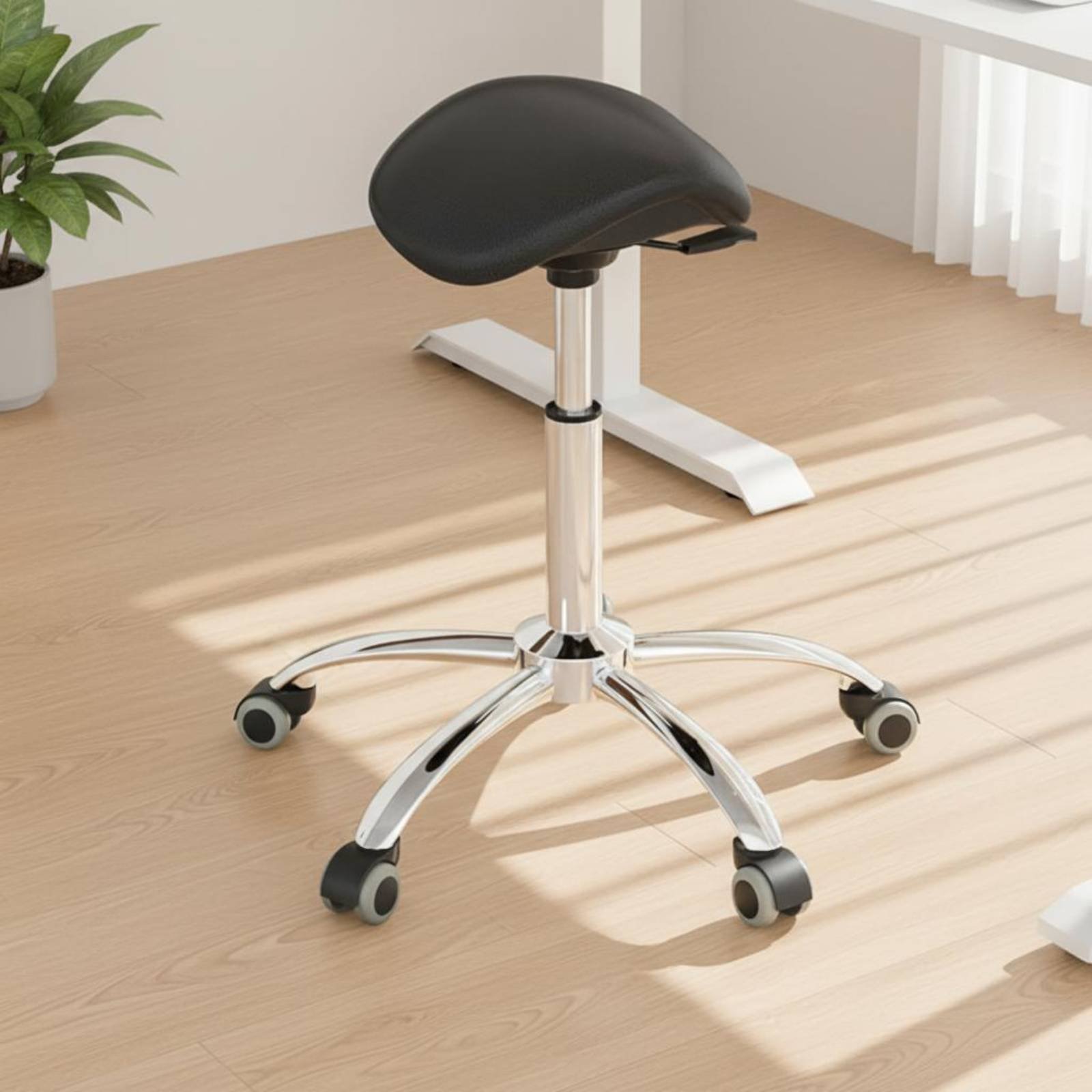 Obrotowy stołek siodłowy, wytr – Office Furniture Ergonomic recenzja i cena