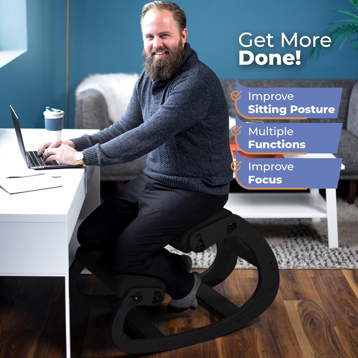Ergonomiczne drewniane krzesło – Office Furniture Ergonomic recenzja i cena