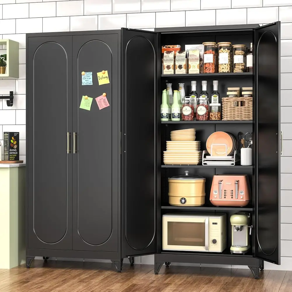 Wysoka metalowa szafka kuchenn – Office Storage Cabinet recenzja i cena