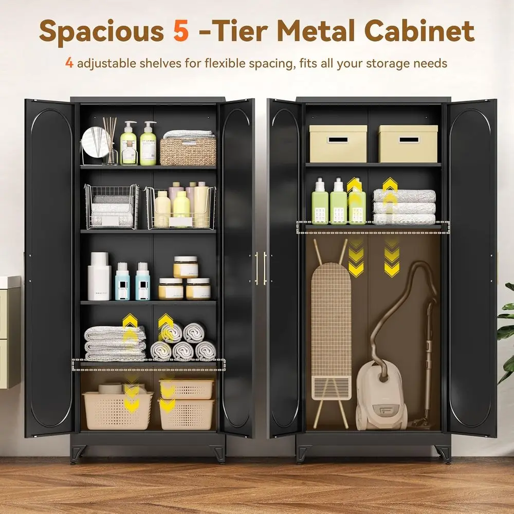 Wysoka metalowa szafka kuchenn – Office Storage Cabinet recenzja i cena