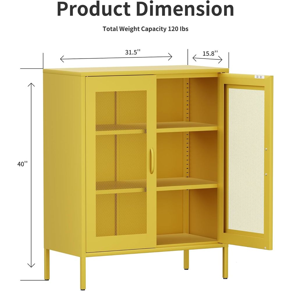 Metalowa szafka siatkowa z reg – Office Storage Cabinet recenzja i cena