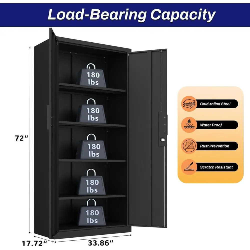 Szafka metalowa o dużej wytrzy – Office Storage Cabinet recenzja i cena