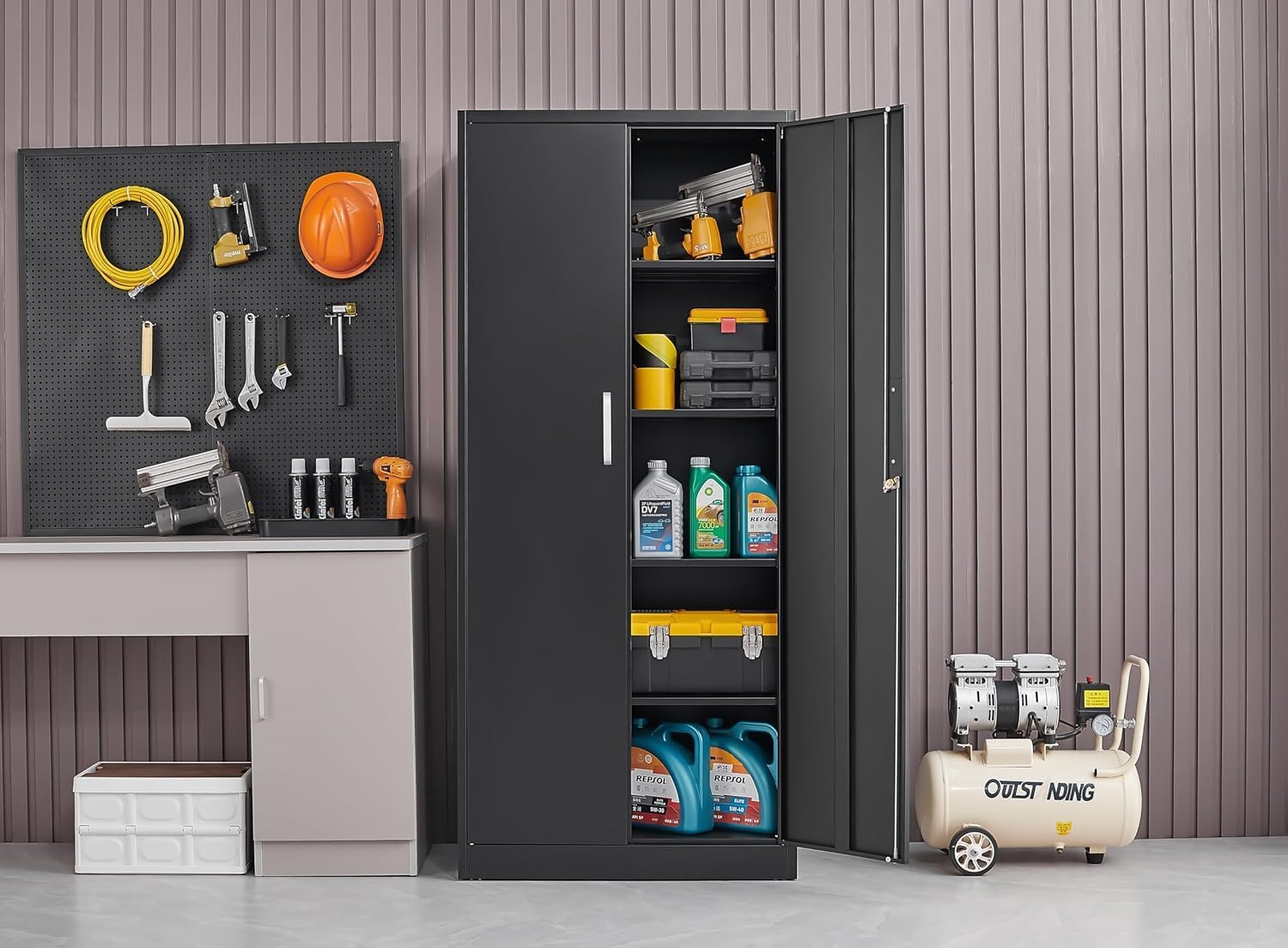Metalowa szafka do przechowywa – Office Storage Cabinet recenzja i cena