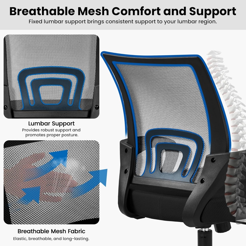 Ergonomiczne krzesło biurowe z – Task Chair Mid Back recenzja i cena
