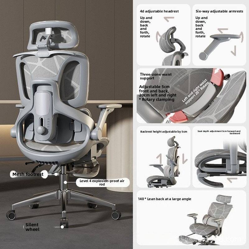 Krzesło biurowe Air Titan z pe – Office Furniture Zone recenzja i cena