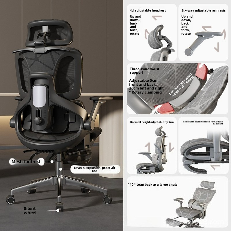Krzesło biurowe Air Titan z pe – Office Furniture Zone recenzja i cena