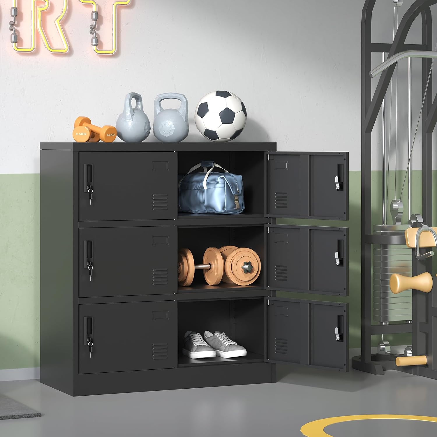 Metalowe szafki na ubrania dla – Office Storage Cabinet recenzja i cena
