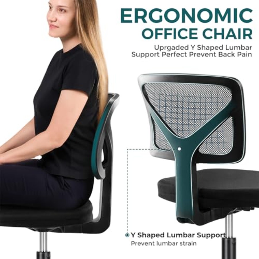 Małe krzesło biurowe bez podło – Task Chair Mid Back recenzja i cena