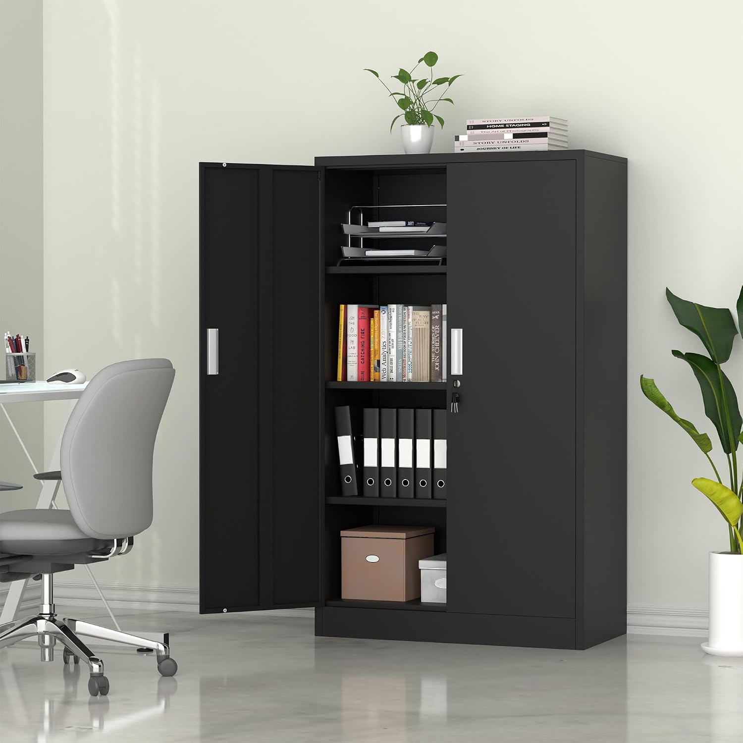 Metalowa szafka do przechowywa – Office Storage Cabinet recenzja i cena